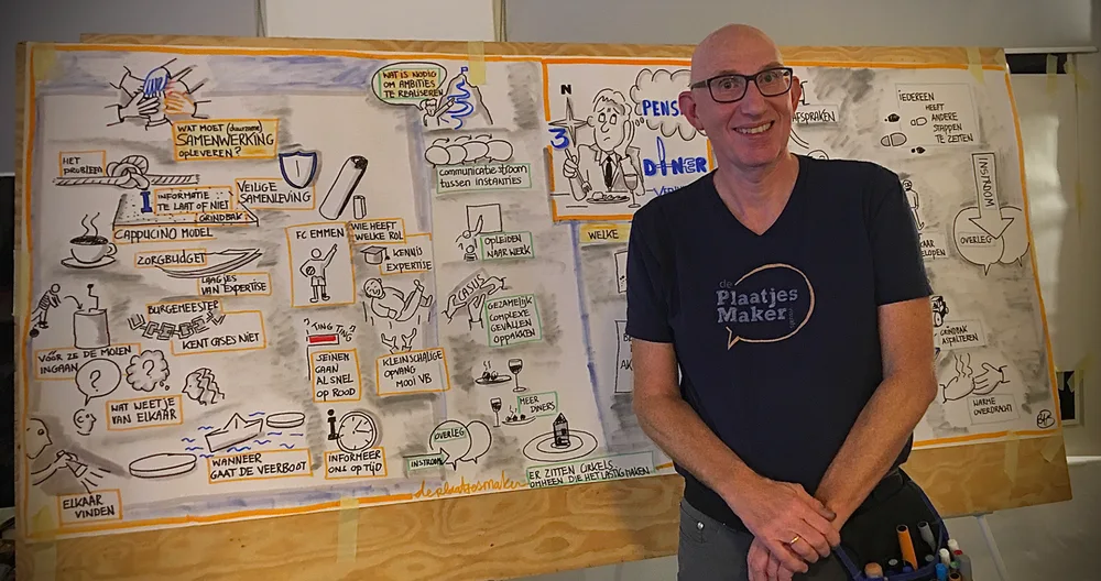 Ron Braat voor een groot getekend verslag.